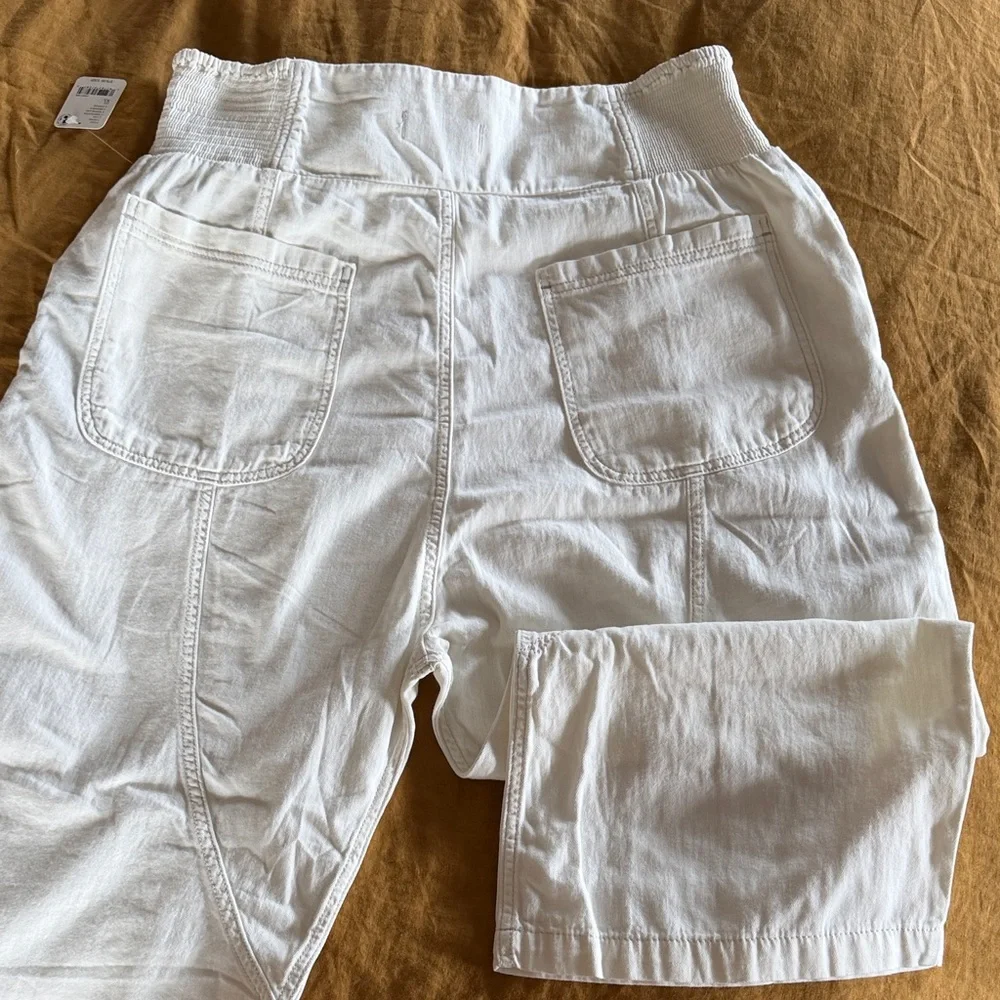 Free People Cream Lunan harem Pants - Picture 2 of 10